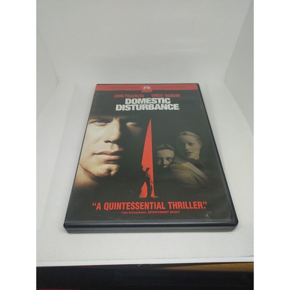 Domestic Disturbance (DVD, 2002) John Travolta Vince Vaughn - Picture 1 of 5
